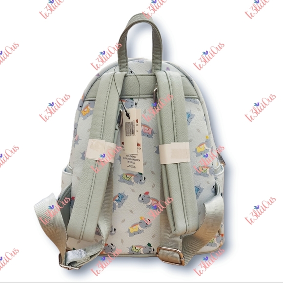 DISNEY PARKS LOUNGEFLY DUMBO BACKPACK - Picture 5 of 8